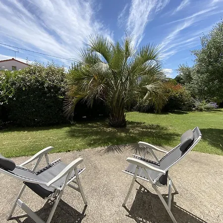 Confortable A Fouras, Proche Mer, 3 Chambres, Terrasse, Jardin, Wifi - Fr-1-709-59 * 富拉